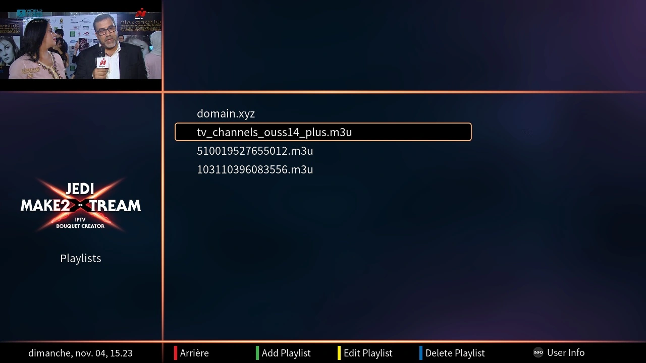 jedi maker xream-iptv bouquet creator-e2m3ubouquet-test iptv-2