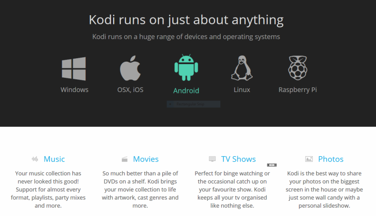 kodi iptv Features