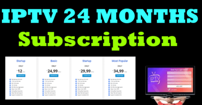 IPTV 24 Months Subscription- iptv subscribe-buyiptv- iptv premium-icam iptv-abonament iptv-iptv anbieter 24