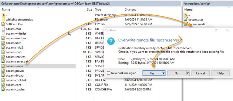 OSCam iCam Auto Install Script 2026 für Enigma2 4