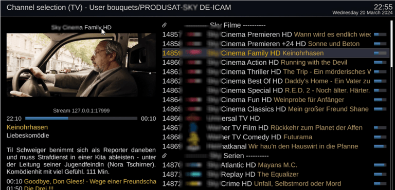 OSCam iCam Auto Install Script 2026 für Enigma2 7